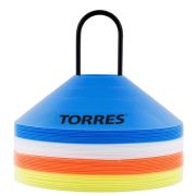 Фишки для разметки поля «TORRES» арт.TR1006, усеч. конусы, пластик, комп. из 40 шт, 4 цвета
