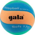 Мяч вол. GALA 170 Soft 10, BV5681S, р. 5, синт. кожа TPE, клееный, бут. кам, зел-оранж-син