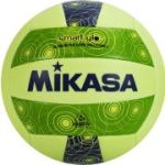 Мяч вол. пляжн. «MIKASA VSG», р.5, синт.кожа (ТПУ),маш. сш,бут.кам, зелено-синий