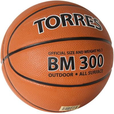 Мяч баскетбольный «TORRES BM300» арт.B02013, размер 3.