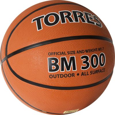 Мяч баскетбольный «TORRES BM300» арт.B02017, размер 7.