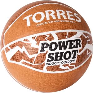 Мяч баскетбольный «TORRES Power Shot» арт.B32087, размер 7.