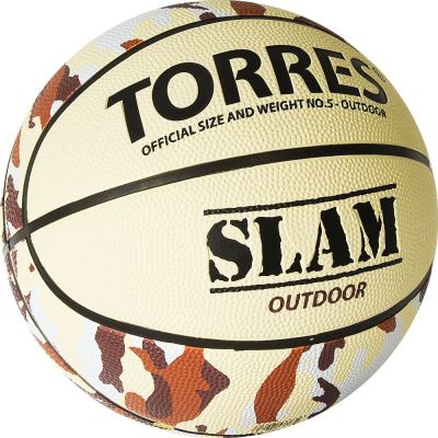 Мяч баскетбольный «TORRES Slam» арт.B02065, размер 5.