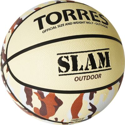 Мяч баскетбольный «TORRES Slam» арт.B02067, размер 7.
