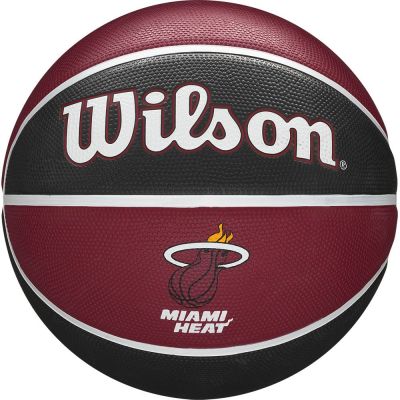 Мяч баскетбольный WILSON NBA Team Tribute Miami Heat, арт.WTB1300XBMIA, размер 7.