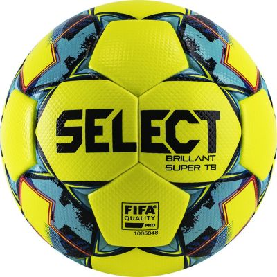 Мяч футбольный «SELECT Brillant Super FIFA TB YELLOW» арт.810316-152,р.5