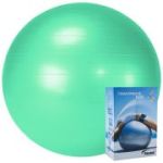 Мяч гимнастический «PALMON», арт.r324075, диам. 75 см, эласт. ПВХ, без насоса, зелен