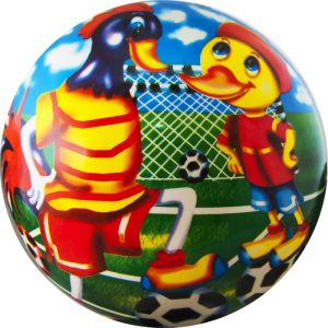 Мяч детский «Веселый футбол», арт.DS-PP 133, диам. 21 см, пластизоль, синий