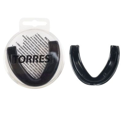 Капа боксерская «TORRES» арт. PRL1021BK, термопластичная, черный