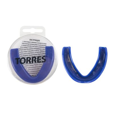 Капа боксерская «TORRES» арт. PRL1021BU, термопластичная, синий