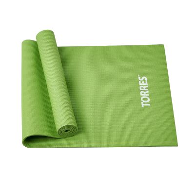 Коврик для йоги «TORRES Optima 6» арт.YL10036, PVC 6 мм, нескользящее покрытие, зеленый