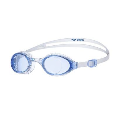 Очки для плав. «ARENA Airsoft», арт.003149707, ГОЛУБЫЕ линзы, нерег.перен., голубая оправа