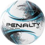 Мяч футзал. PENALTY BOLA FUTSAL RX 500 XXI, арт.5212991140-U, р.4, PU, термосшивка, бел-чер-гол