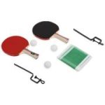 KRAFLA S-H300 Набор для настольного тенниса: ракетка (2шт), мяч (3шт), сетка с креплением