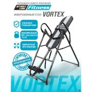 Инверсионный стол Vortex серо-серебристый с подушкой