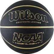 Мяч баскетбольный WILSON NCAA Highlight Gold, арт.WTB067519XB07, размер 7.