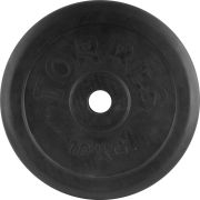 Диск обрезин. «TORRES 10 кг» арт.PL506510, d.31мм, металл в рез. оболочке, черный
