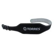 Пояс тяжелоатлетический«TORRES» арт.PRL619018XL, р.XL (130 см), шир. 15 см, нат.прес.кожа, черный