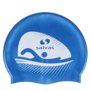 Шапочка для плав. «SALVAS Cap», арт. FA065/B силикон, синий
