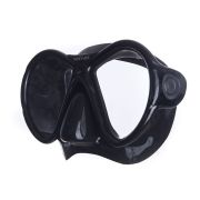 Маска для плав. «Salvas Kool Mask», арт.CA550N2NNSTH, закален.стекло, силикон, р. Senior, черный