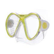 Маска для плав. «Salvas Kool Mask», арт.CA550S2TGSTH, закален.стекло, силикон, р. Senior, желтый